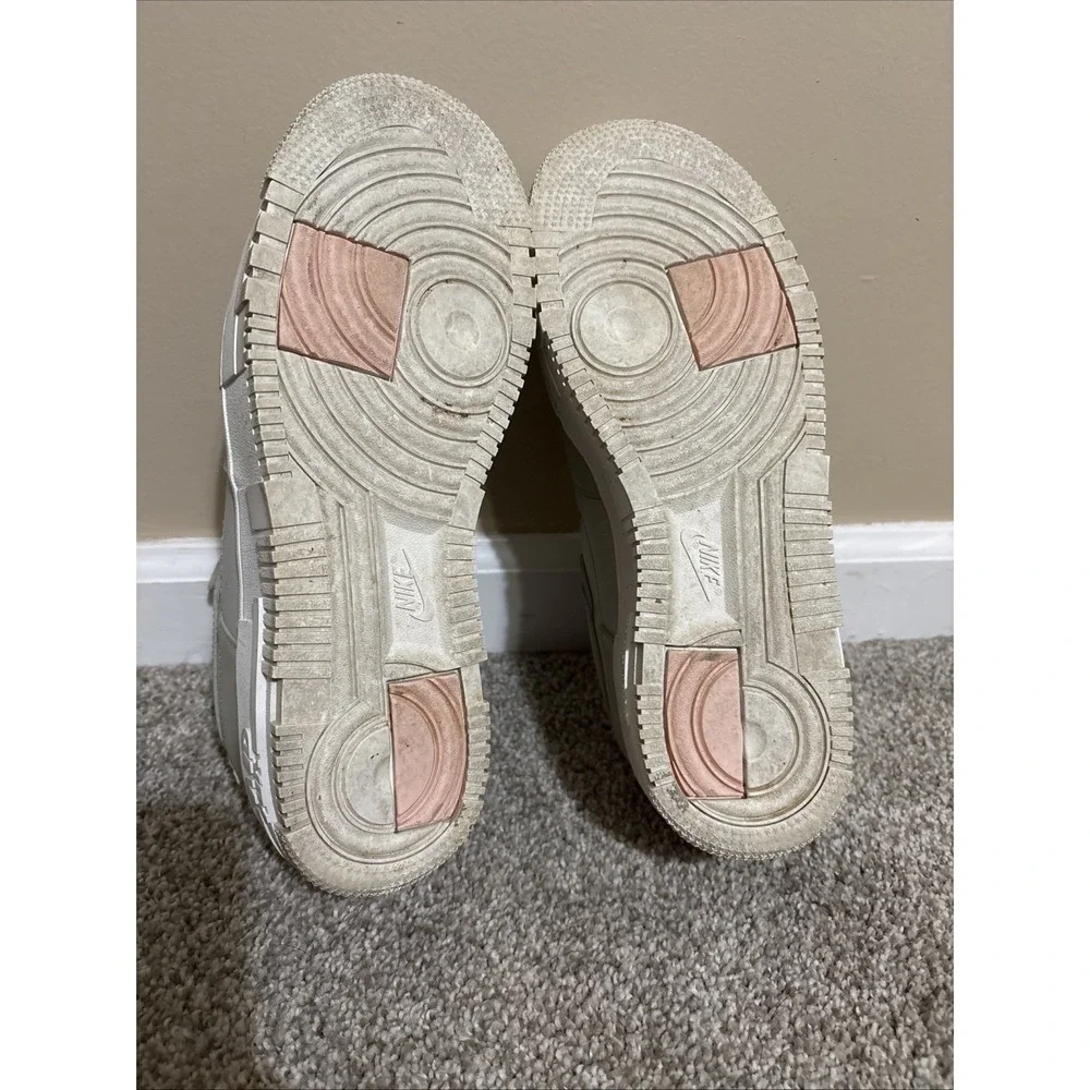 Nike Air Force 1 Low Pixel Stone Bone Summit‎ White (Women's) 11 CK6649-104